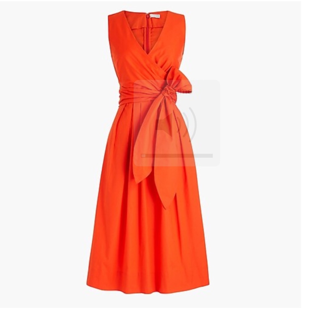 J by Jcrew wrap-top shirt dress in Organic cotton - Picture 2 of 6